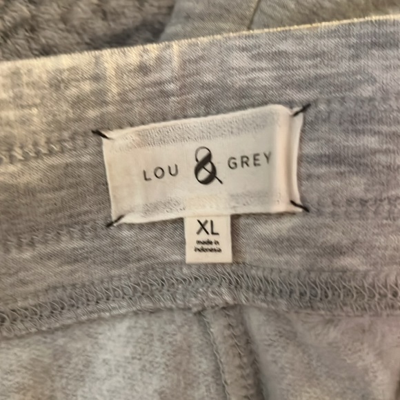 EUC Lou & Grey Heathered Gray Sweatpants Size XL - Picture 5 of 7